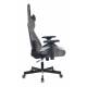 Кресло игровое геймерское Бюрократ VIKING 7 KNIGHT Fabric серый Loft ромбик текстиль/эко.кожа с подголов. крестовина металл. Фото товара с разных ракурсов.