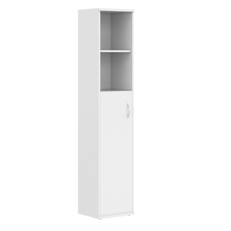 Шкаф колонка с глухой средней дверью СУ-1.6(L) Белый 406*365*1975  главное фото